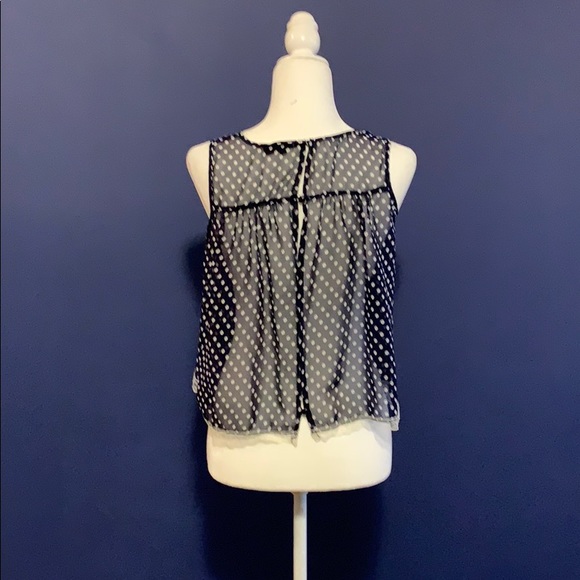 Iris basic polka dots women’s blouse. Size M. - Picture 2 of 5